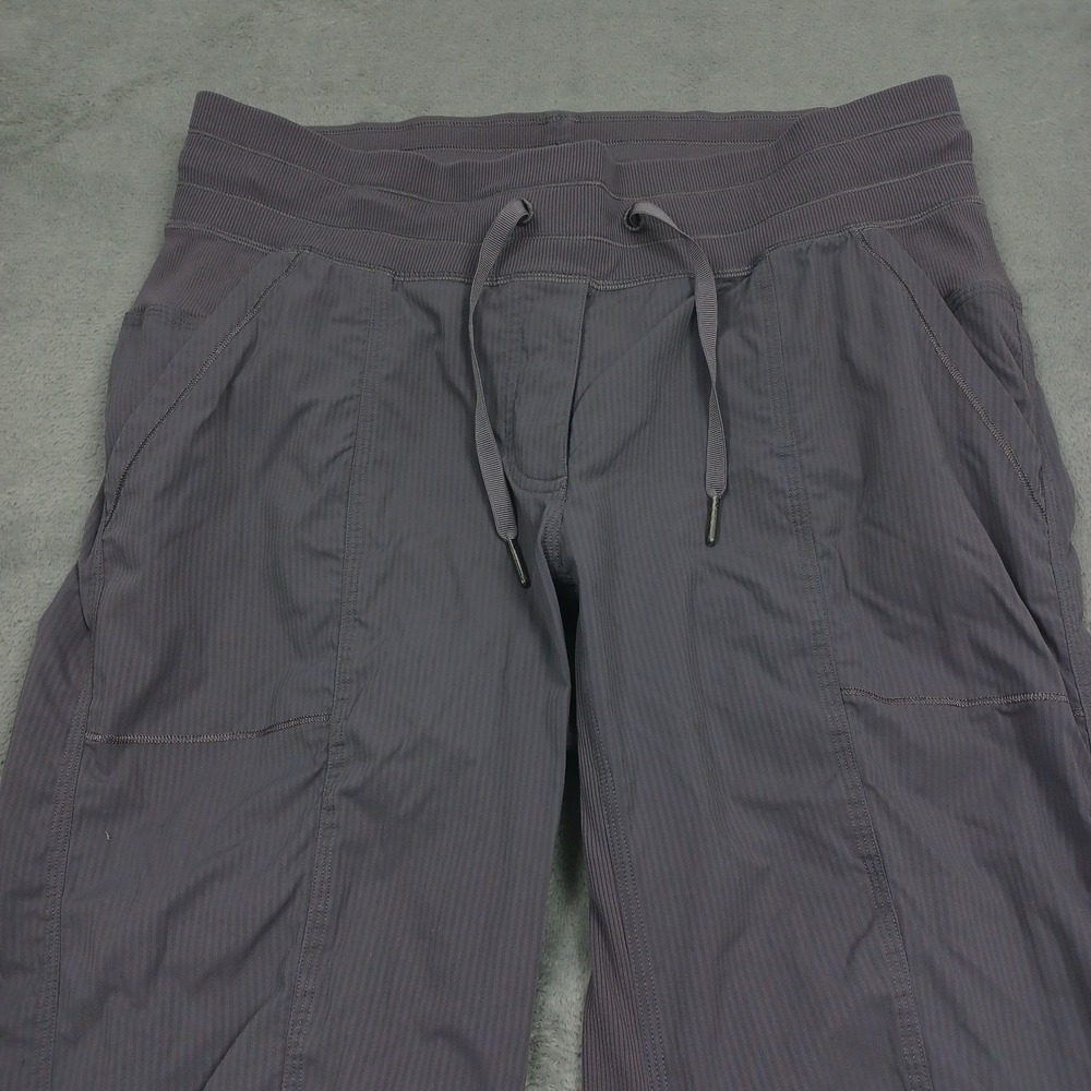 Lululemon Pants Womens 10 Purple Street To Studio Joggers Pockets Casual Preppy - Picture 2 of 7